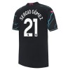 Maillot de Supporter Manchester City Sergio Gomez 21 Troisième 2023-24 Pour Homme